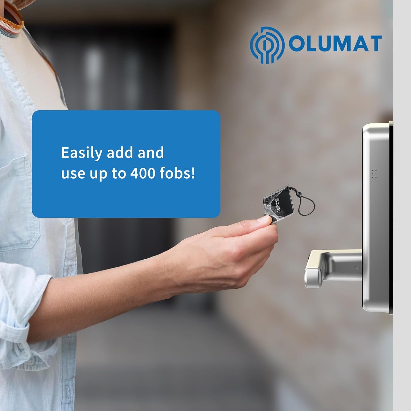OLUMAT Smart Door Lock Fob (3Pcs)