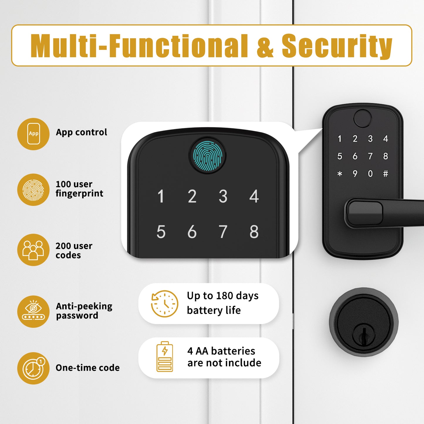 OLUMAT Smart Door Lock B35