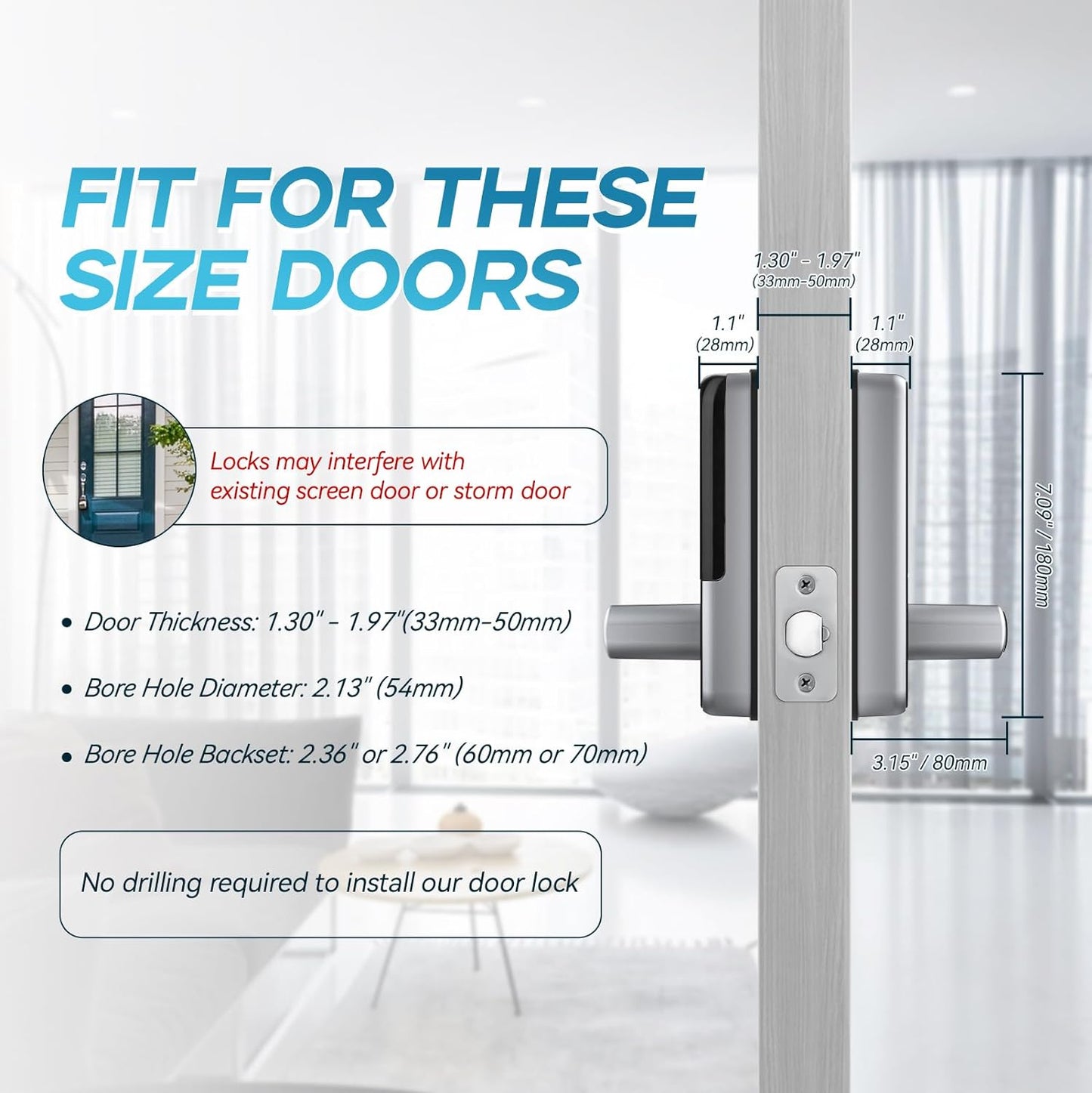 OLUMAT Smart Door Lock B22