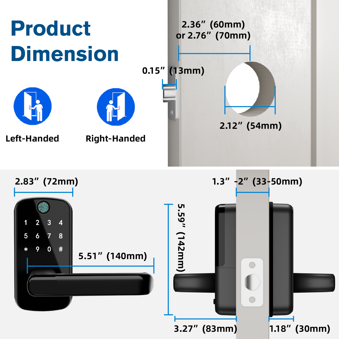 OLUMAT Smart Door Lock B36