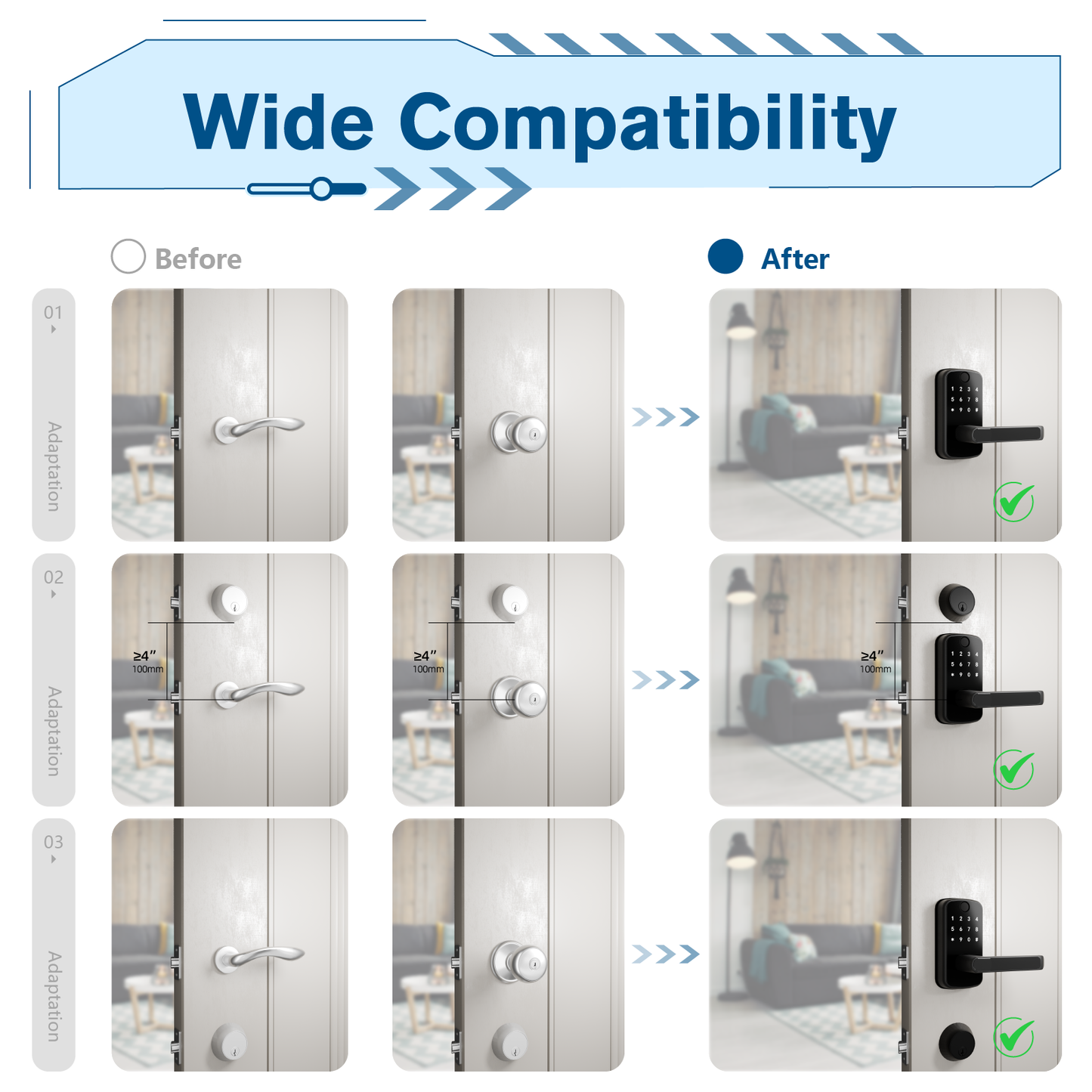 OLUMAT Smart Door Lock B36