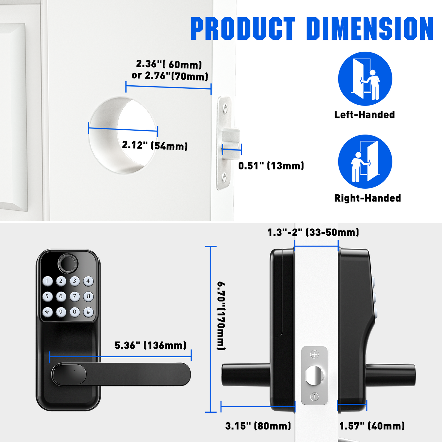 OLUMAT Smart Door Lock B26